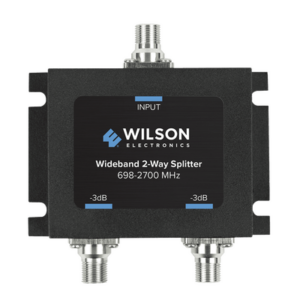 Divisor de Potencia Coaxial 2 Vías / 698-2700 MHz / 75 Ohm / Pérdida por División 3 dB / Aislamiento ≥20 dB / Conector F-hembra / Diseño Microstrip