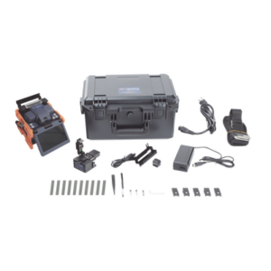 Fusionadora de Fibra Óptica de Alineación Activa por Revestimiento con 4 Motores con Perdida Típica (SM); 0.02 dB (MM); 0.04 dB) con Pantalla Touch / Capacitación básica virtual gratuita
