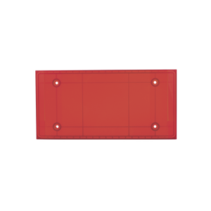 Domo Central Pequeño de reemplazo para barra de luces SP216 de la marca SignalPro, Color Rojo
