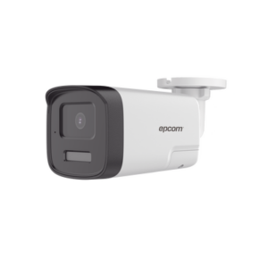 [Audio Bidireccional + Dual Light + ColorVu] Bala TURBOHD 4K (8 Megapixel) / Lente 2.8 mm / 30 mts IR EXIR + 20 mts Luz Blanca / Micrófono y Bocina Integrado / Exterior IP67 / Metal / dWDR