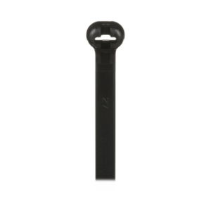 Cincho Dome-Top Nylon 6.6, 378mm largo x 7mm ancho, Color Negro. Paquete de 250 piezas