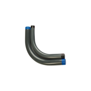 Codo Conduit Rígido de Aluminio de 1" (25.4 mm) / Recubierto de PVC / Interior de Uretano.