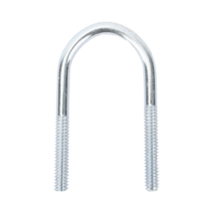 Abrazadera tipo U de 1", con acabado Electro Zinc, no incluye tuercas y arandelas