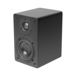 Altavoz de Estantería | Woofer  de 4'' | Tweeter de 1 | Acabado negro mate | 40 watts | 8ohms