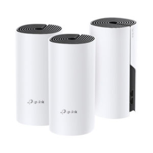 KIT 3 Routers Inalámbricos MESH Interior para Hogar / Doble Banda Wi-Fi 5 AC1200 Mbps / 2 Puerto Gigabit WAN/LAN / 2 Antenas Internas / Administración Mediante la App Deco (iOS, Android)