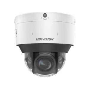 Domo IP 8 Megapixel / Lente Mot. 2.8 - 12 mm / Dual Light (30 mts IR + 30 mts Luz Blanca) / IK10 / IP67 / Reconocimiento Facial / WDR 140 dB / DeepinView / Búsqueda por Atributos / Heat Map / ACUSENSE / DARKFIGHTER S / Audio de Dos Vías