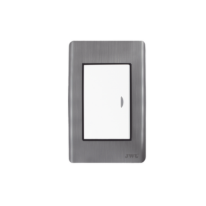 Apagador Sencillo de 10 A 127 V CA ~ 60 Hz / Placa de Acero.