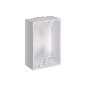 Caja trasera de montaje color blanco para Estaciones de Parada STOPPER