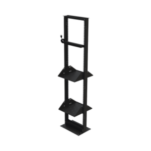 Kit de Rack Estándar 19", 45 UR con 2 Charolas  y PDU (8 tomas). Ideal para UPS y Servidores tipo Torre.