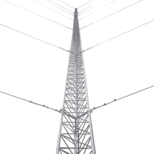 Kit de Torre Arriostrada de Piso de 18 m Altura con Tramo STZ30 Galvanizado Electrolítico (No incluye retenida).