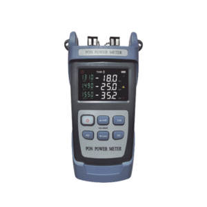 Medidor de Potencia Óptica (OPM) para Fibra Óptica en Redes FTTx / Soporta 3 Longitudes de Onda: 1310nm , 1490nm y 1550nm / Rango de Medición de -40 a 25dBm