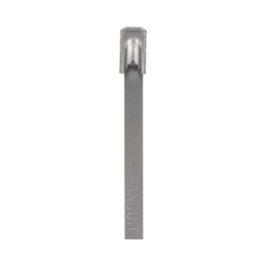 Cincho PanSteel de Acero Inoxidable Tipo 304, 362mm largo x 4.6mm ancho, Color Metálico, Paquete de 100pz