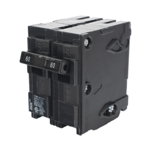 Interruptor automático enchufable tipo QP 2 polos, 60 amp