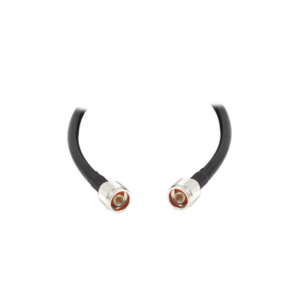 Jumper con Cable LMR400 con Conectores N Macho / N Macho de 1.5 metros.