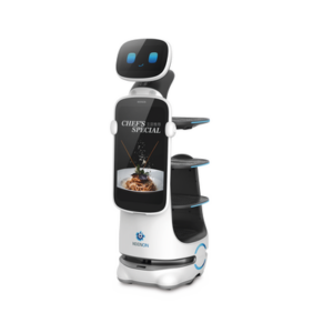 Robot Autonomo para Servicio de Meseros Ubicado por SLAM (Laser) / Mejora el Servicio al Cliente / Soporta 10 Kgs por Charola / Ideal para Restaurantes, Cafeterias, Hospitales, Salones de Eventos, Etc...