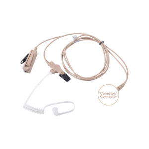 Kit de Micrófono-Audífono profesional de 2 cables para KENWOOD NX-340/320/420, TK-3230/3000/3402/3312/3360/3170
