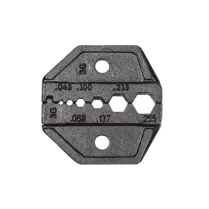 Matriz Ponchadora para RG58, RG59, RG62 y  RG174. Compatible con Pinza Ponchadora VDV200-010
