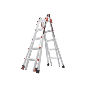 Escalera Multi-Posiciones de 6.7 m (22') para Suelos Inclinados o con Desniveles.